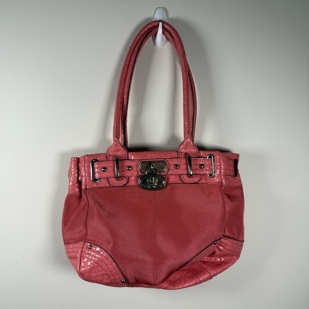 Kathy Van Zeeland Pink Over the Shoulder Bag Y2K